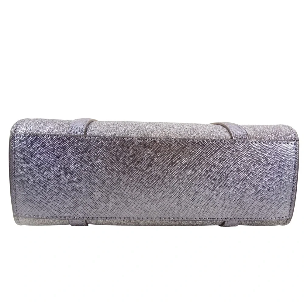 Kate Spade Kenzie Mini Tote Small Purple NEW Glitter Crossbody Bag K1959